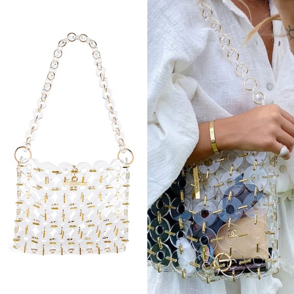 Cult Gaia Jasmine Bag in Clear